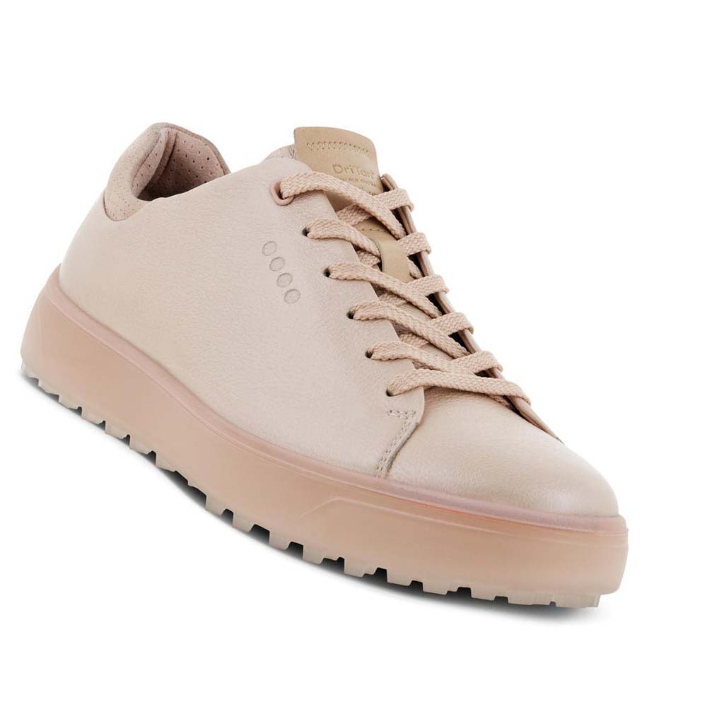 Ecco Tray Laced Golfsko Dame Rosa | NO 134OKI